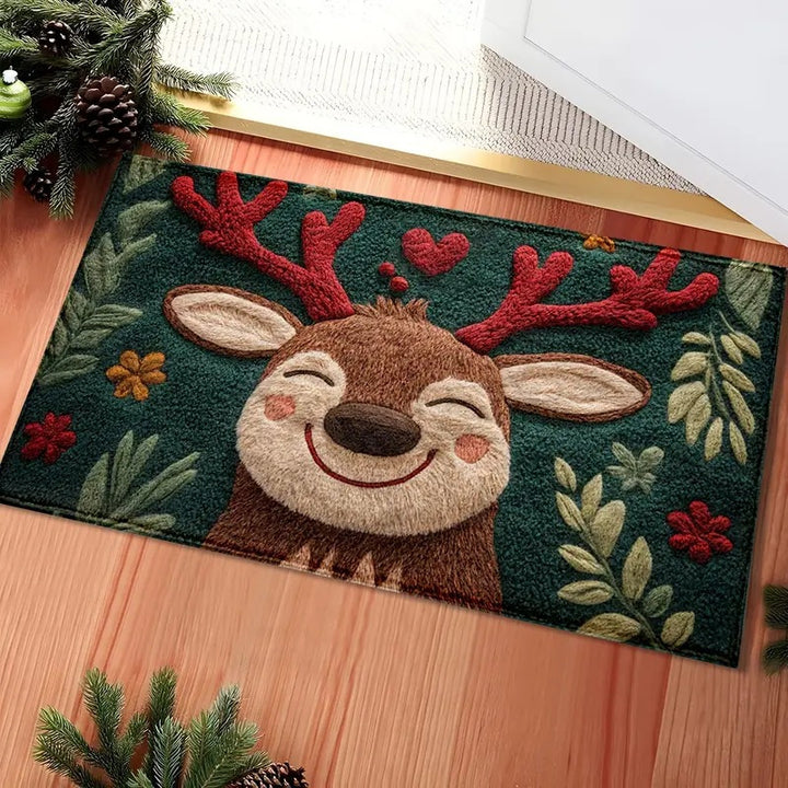 Winter-Themed Pluche Badmat