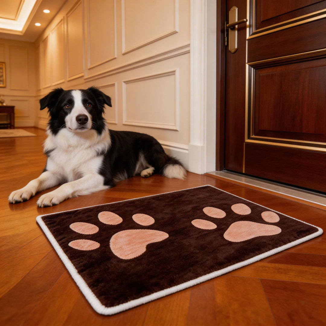 Decoratieve Pluchen Honden-Thema Vloerkleed
