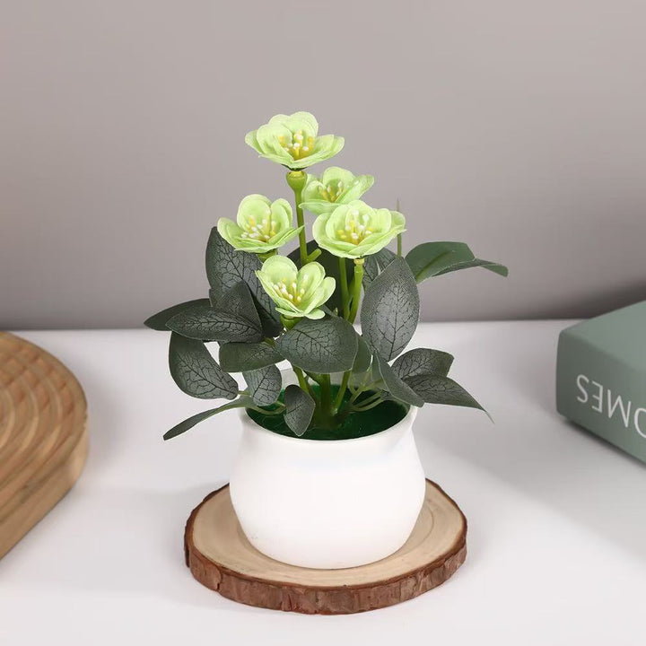 Nep bloemenarrangement voor thuisdecoratie tentoonstelling