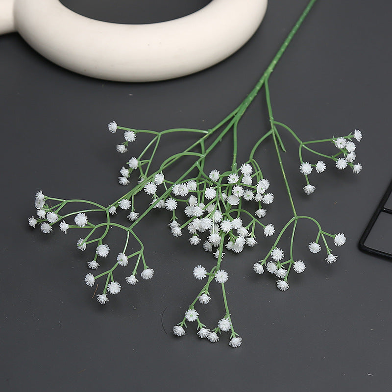 Kunstmatige Blauwe Bloemen Spray voor Woondecoratie