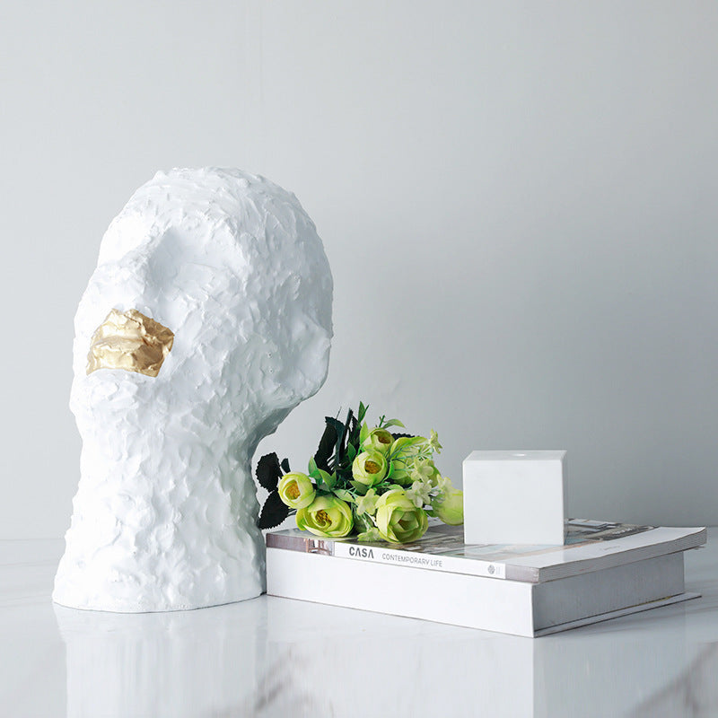 Artistieke Decoratieve Gezicht Sculptuur