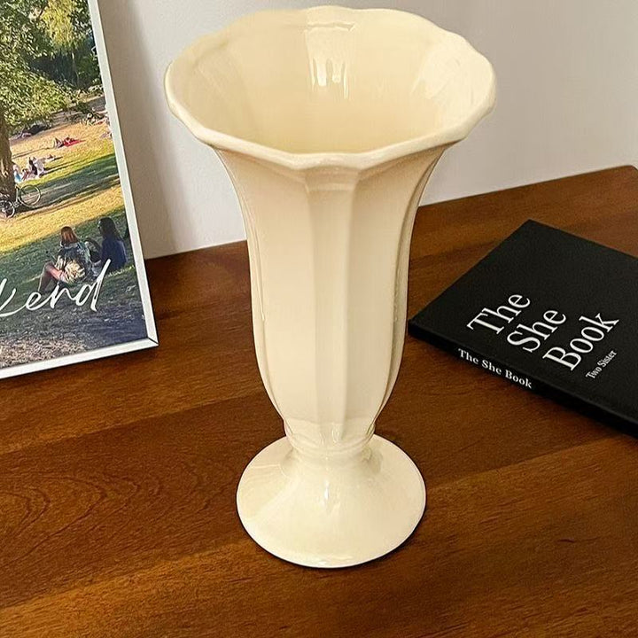 Elegante Bloemen Keramische Vaas