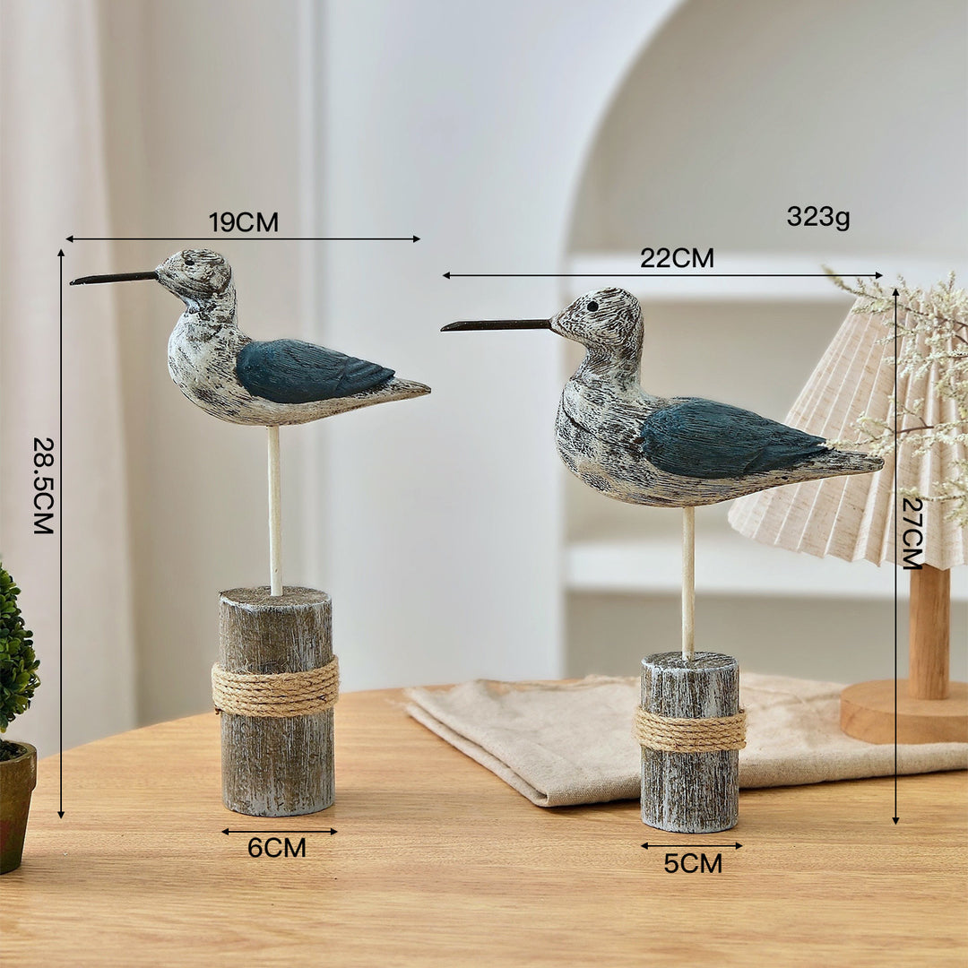 Decoratieve Zeemeeuw Figurine Accent