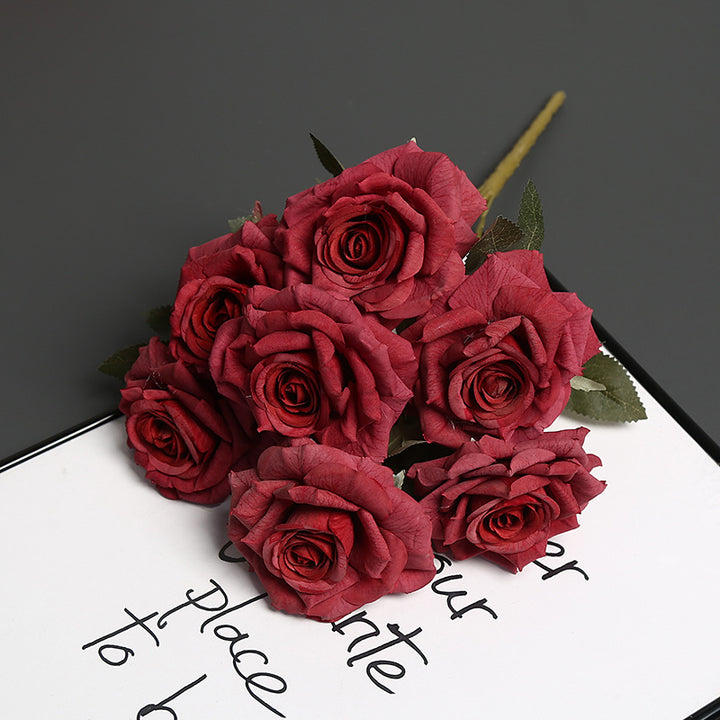 Premium Faux Bloemen Rozen Boeket