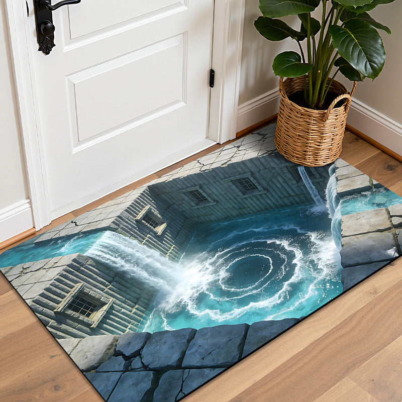 3D Illusie Decoratieve Deurmat