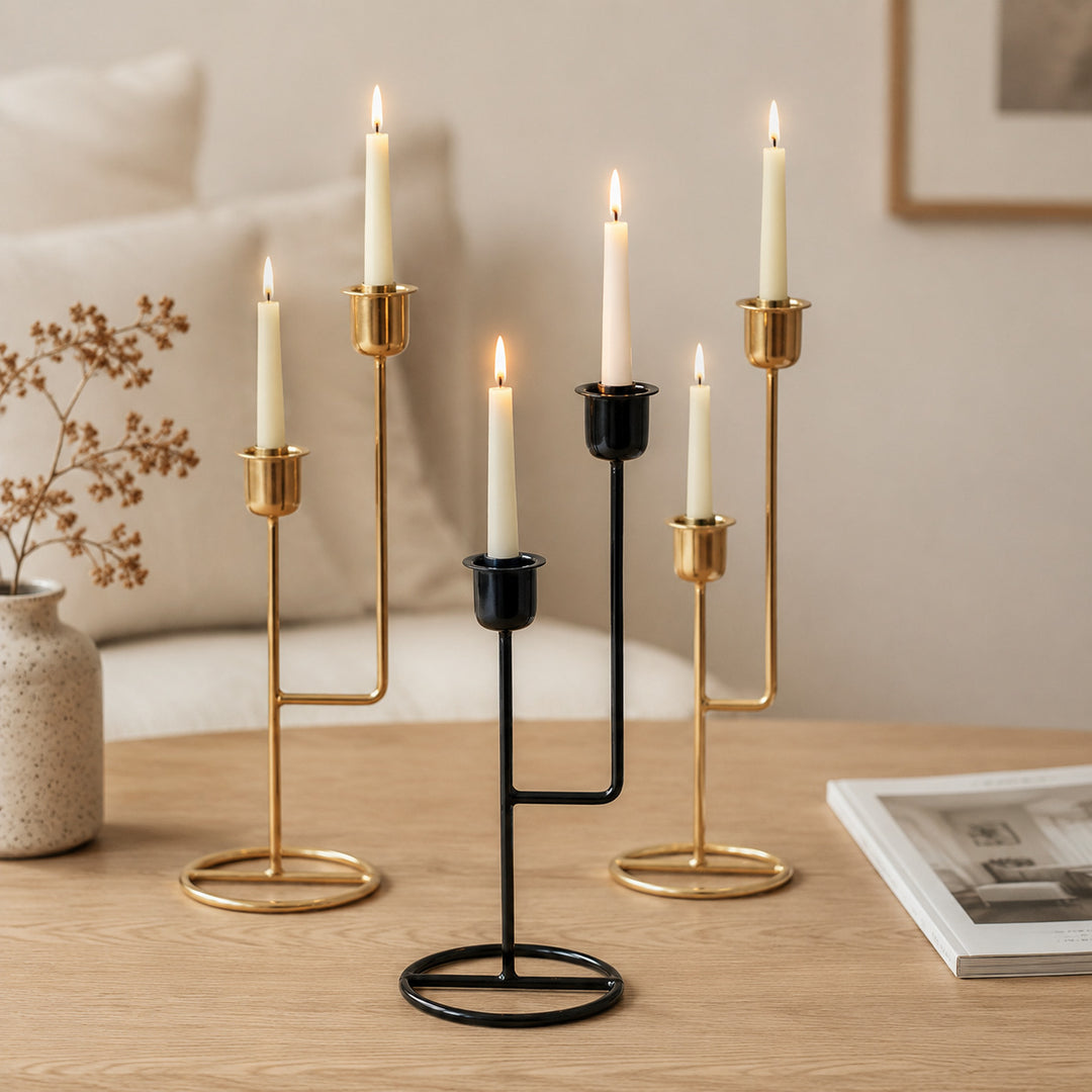Moderne Elegante Kaarsenhouder