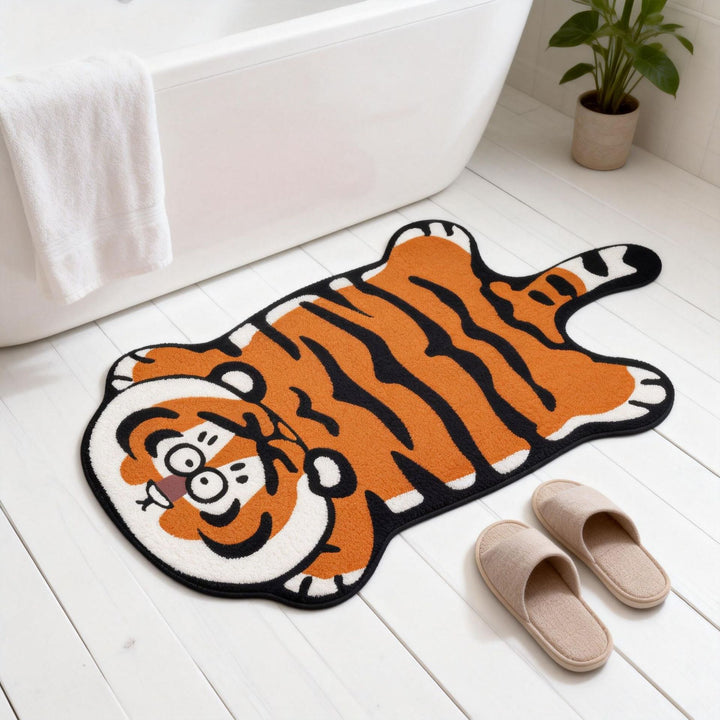 Cartoon Tiger Badmat