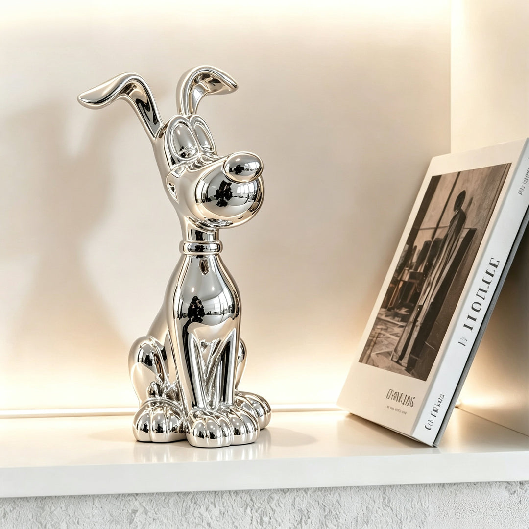 Decoratieve Hondenbeeld voor Interieur Huisdecor