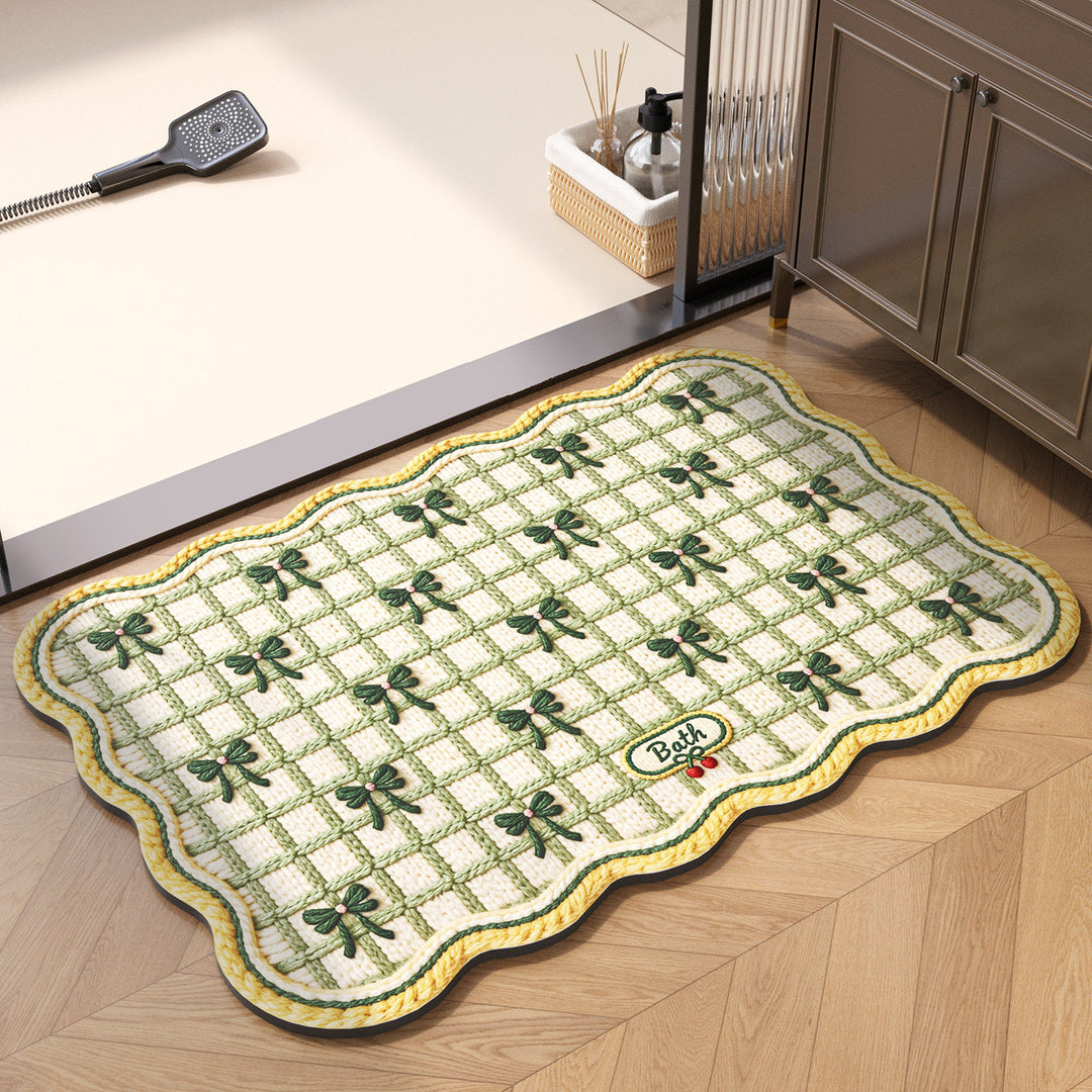 Decoratieve Hart-Thema Badmat