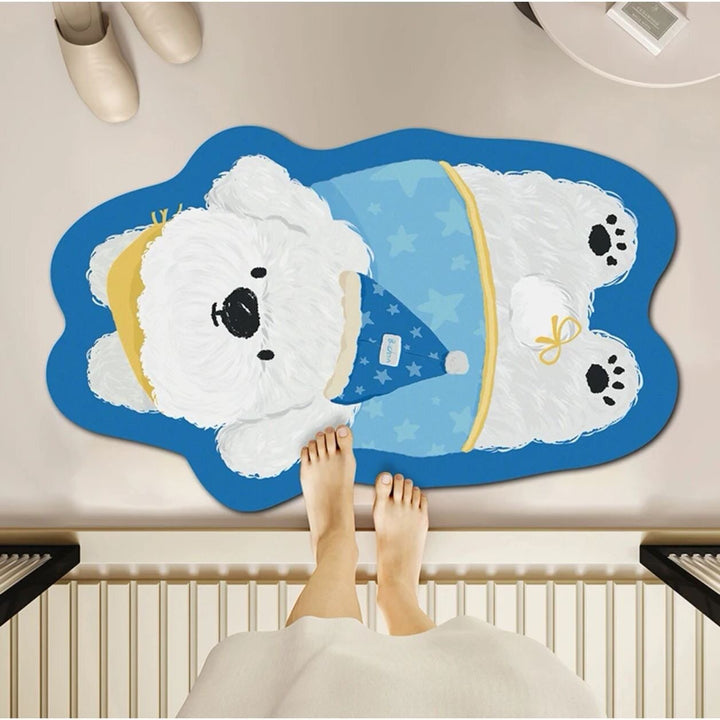 Pluche Hond-Thema Badmat