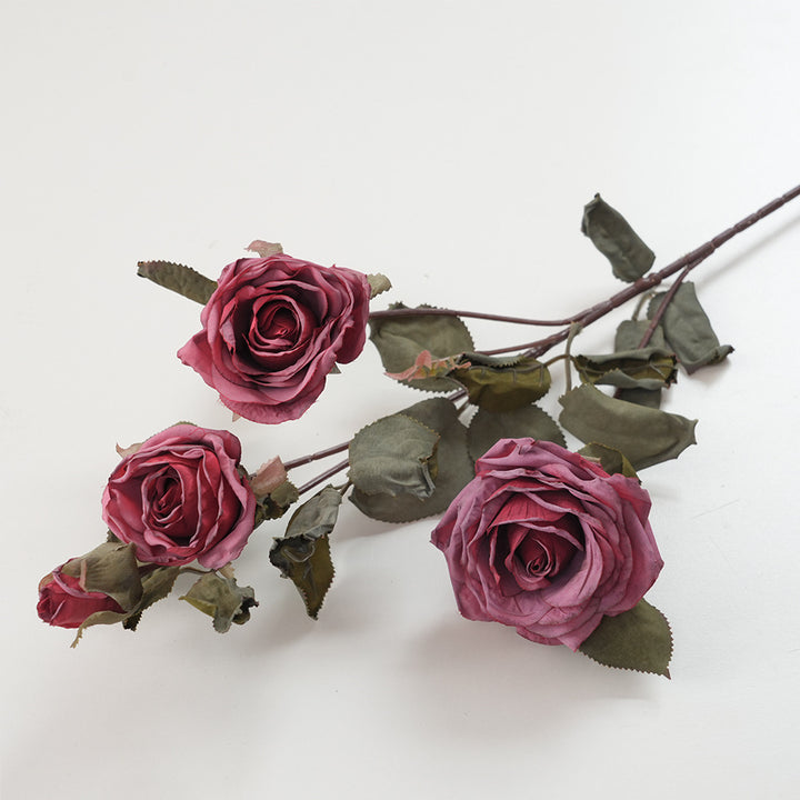 Elegante Faux Bloemen Rozensteel