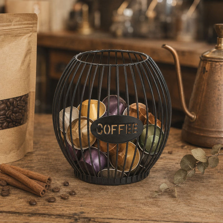 Hedendaagse Koffie Opslagmand