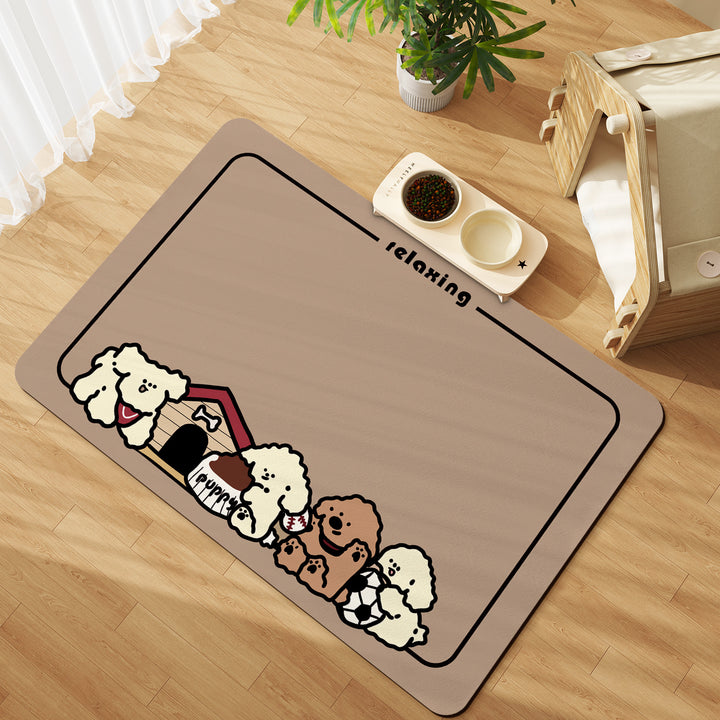 Ontspannende Themed Zachte Badmat