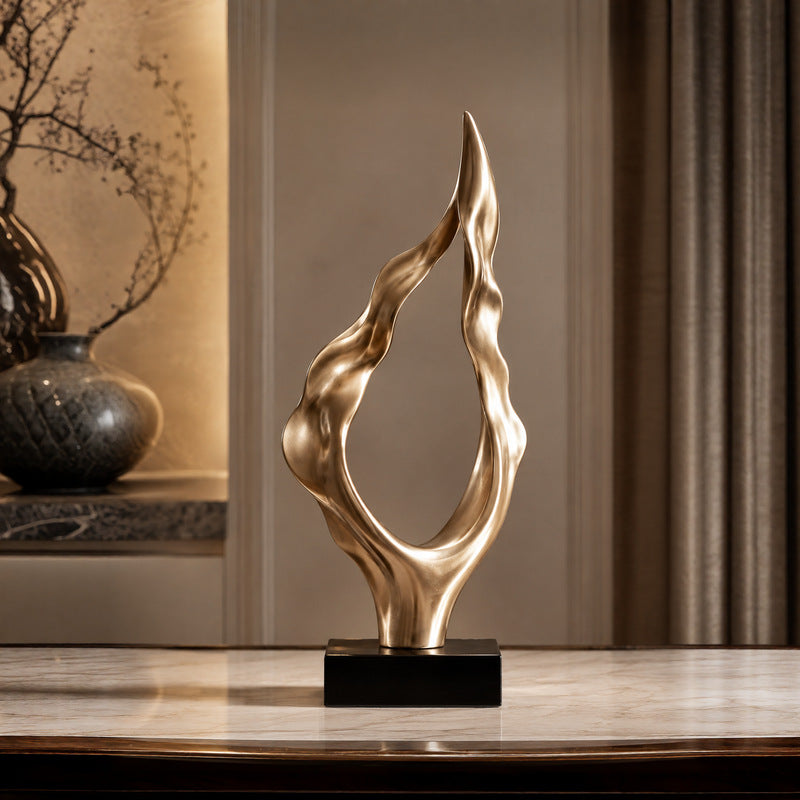Abstracte Metalen Sculptuur