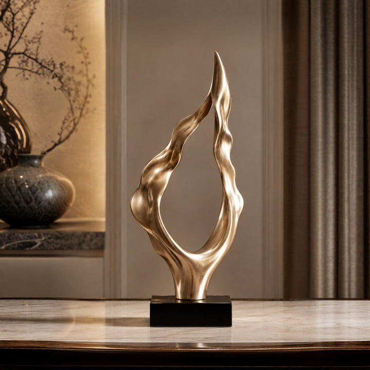 Abstracte Metalen Sculptuur