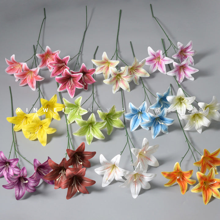 Decoratieve Kunstmatige Lelie Bloem Arrangement