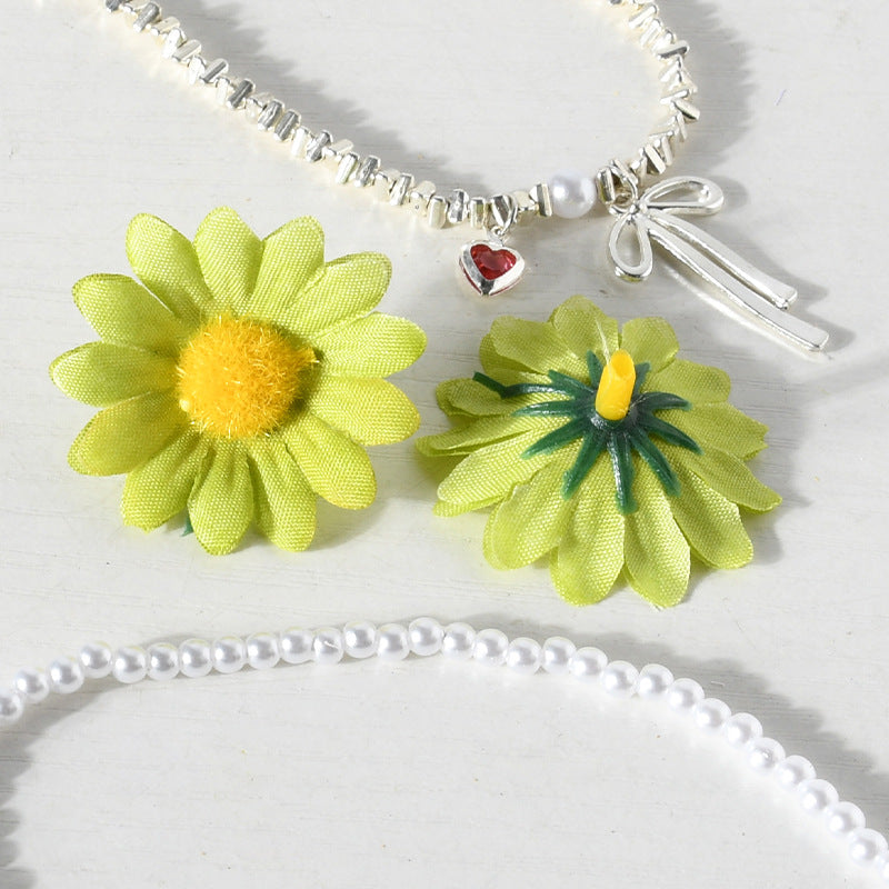 Decoratieve Bloemenhaarsieraden