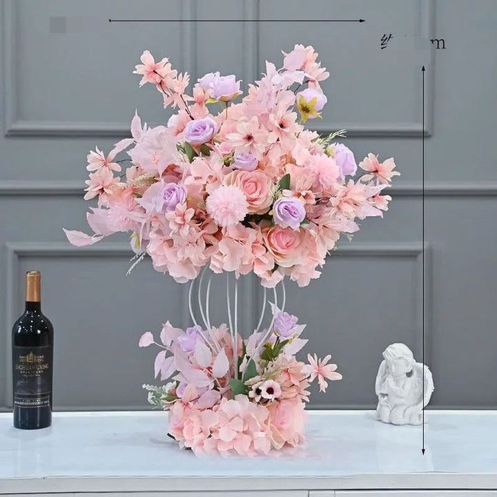 Elegante Decoratieve Bloemrijke Tafelstuk