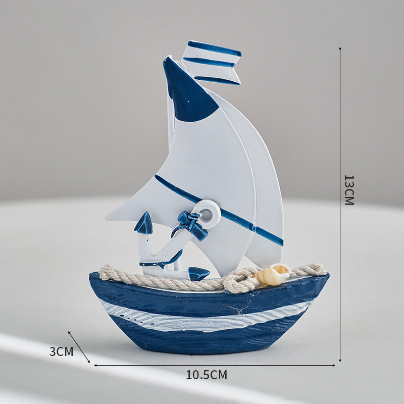 Zeilboot Figurant Thuis Decor