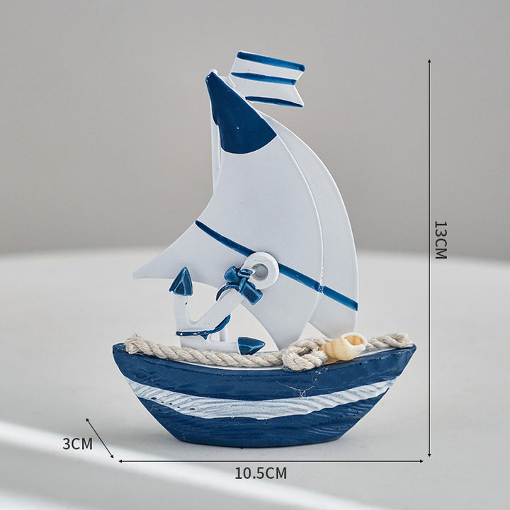 Zeilboot Figurant Thuis Decor