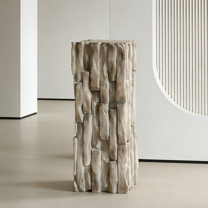 Rock-Texture Decoratieve Pedestal