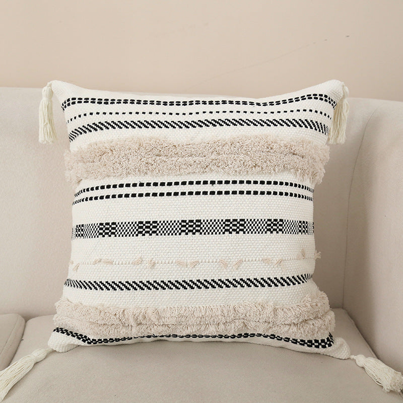 Gestructureerd Bohemian Throw Kussen