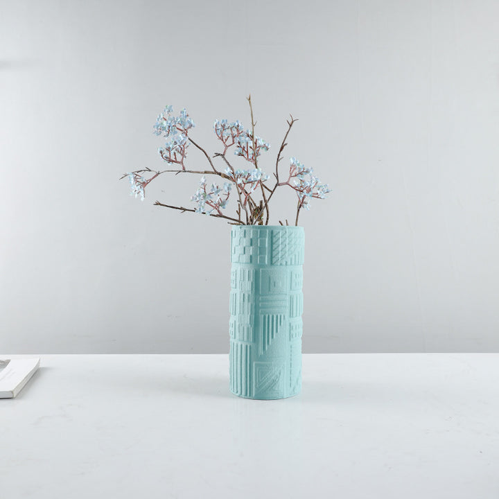 Textured Ceramic Decoratieve Vaas