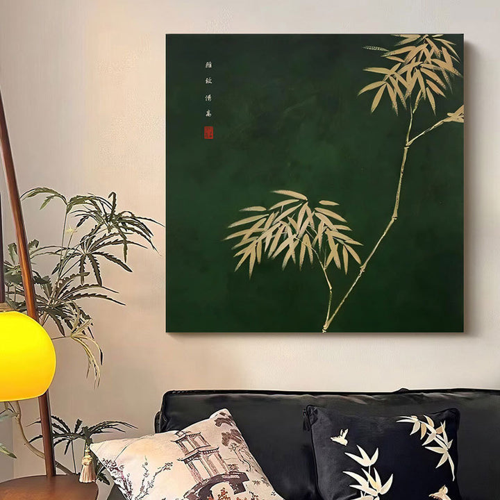 Artistieke Bamboe Wandkunst