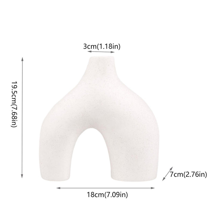 Abstract Sculptural Ceramic Vaas