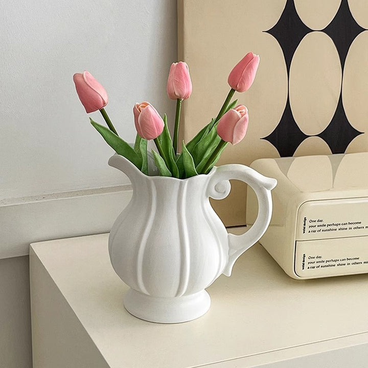 Elegante Decoratieve Bloemkan voor Thuisdecoratie