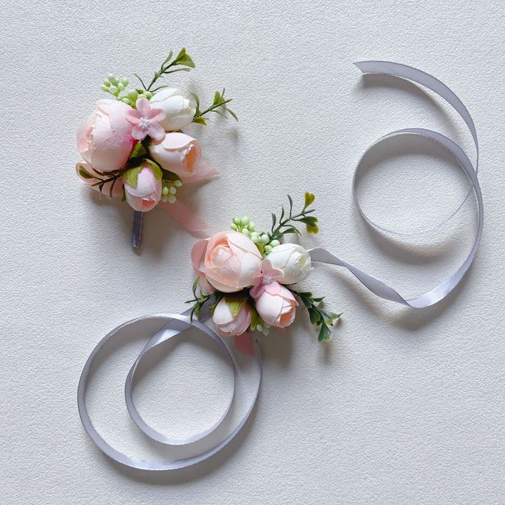 Elegante Bloemen Revers Corsage
