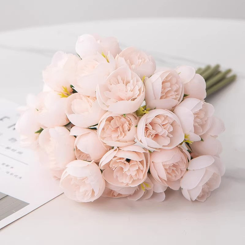 Levensechte Nep Pioenroos Bouquet