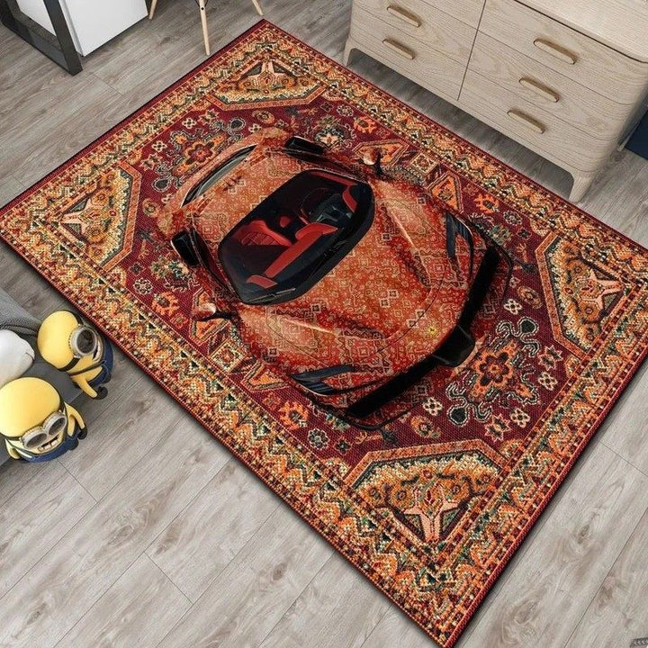 3D Auto Illusie Tapijt