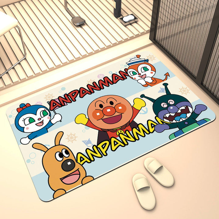 Cartoon Personage Thema Vloermat