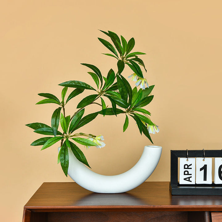 Artistiek Gebogen Vaasje voor Thuisdecoratie Display