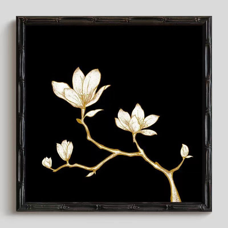 Ingemaakte Botanische Wandkunst