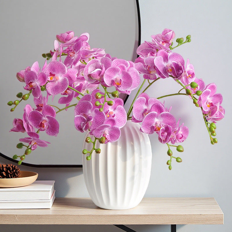 Kunstmatige Orchidee Bloem Steel