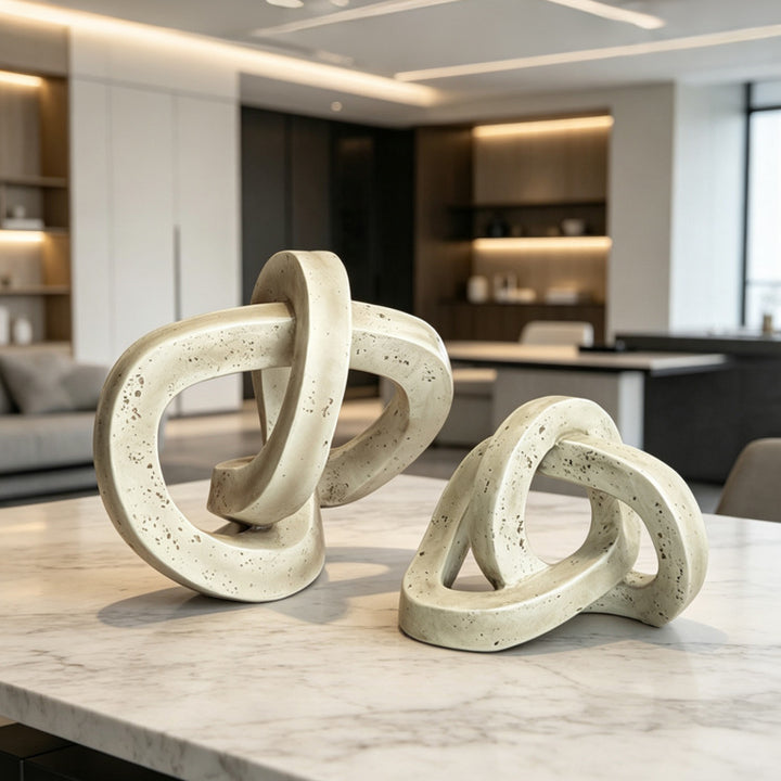 Stijlvolle Abstracte Decoratieve Sculptuur