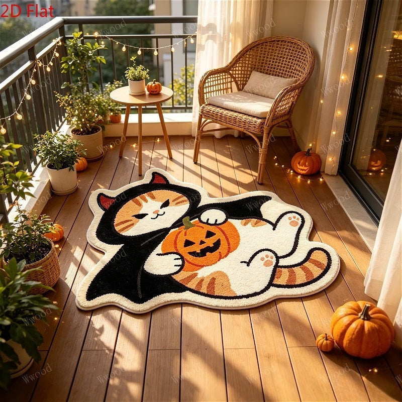 Kat-Thema Decoratieve Ondervloer Mat