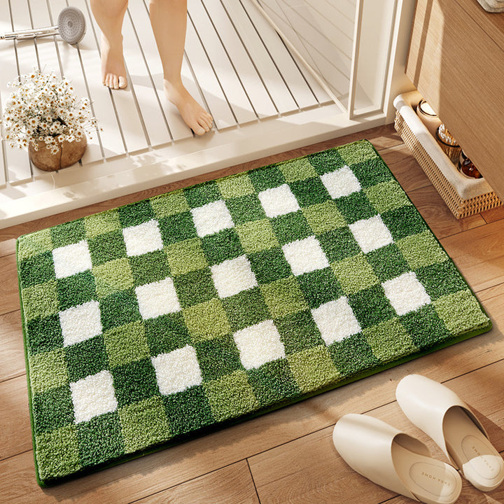 Pluche Decoratieve Badkamer Area Mat