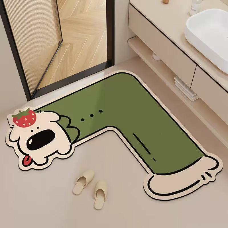 Schattige Berenvormige Badmat
