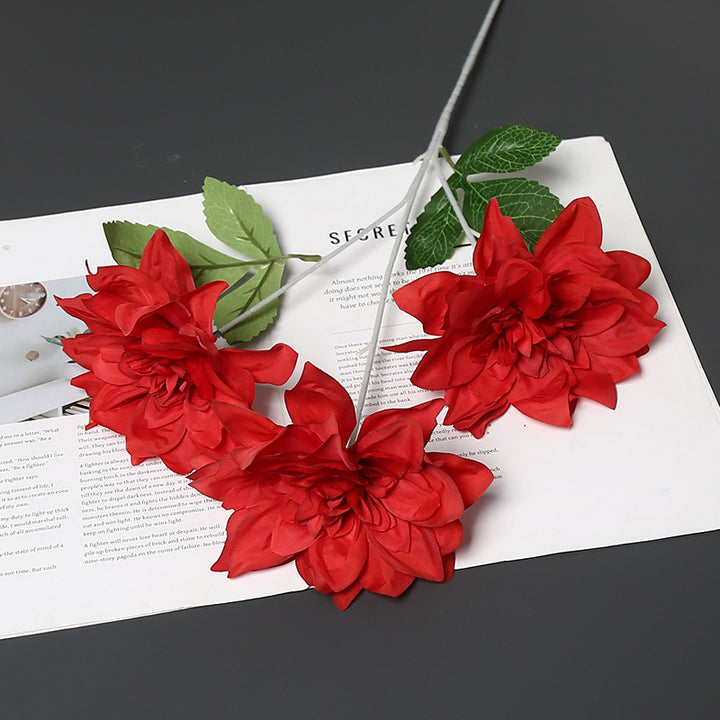 Elegante Pioen Rozen Bloemsteel voor Woondecoratie Tentoonstelling