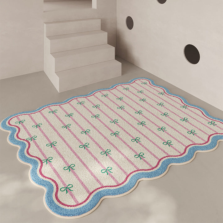 Decoratieve Scalloped Vloerkleed