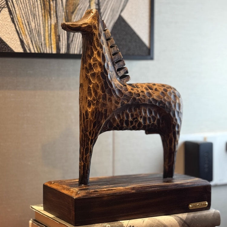 Decoratieve Houten Beeldhouwwerk