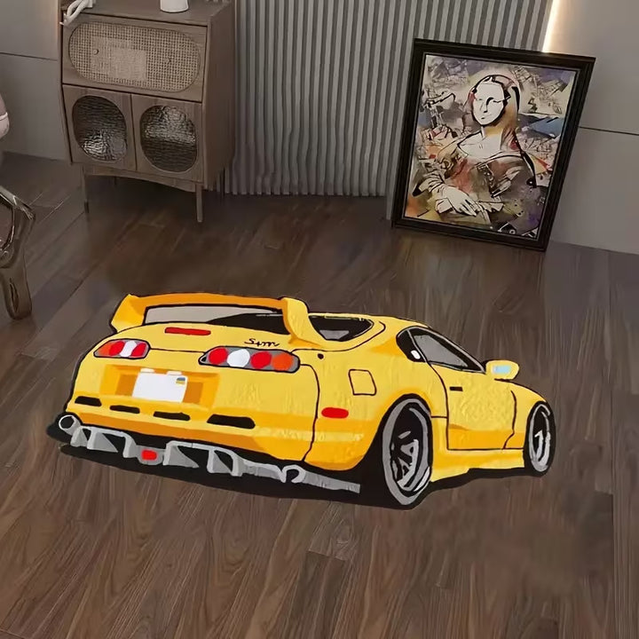 Sportauto-Thema Area Rug