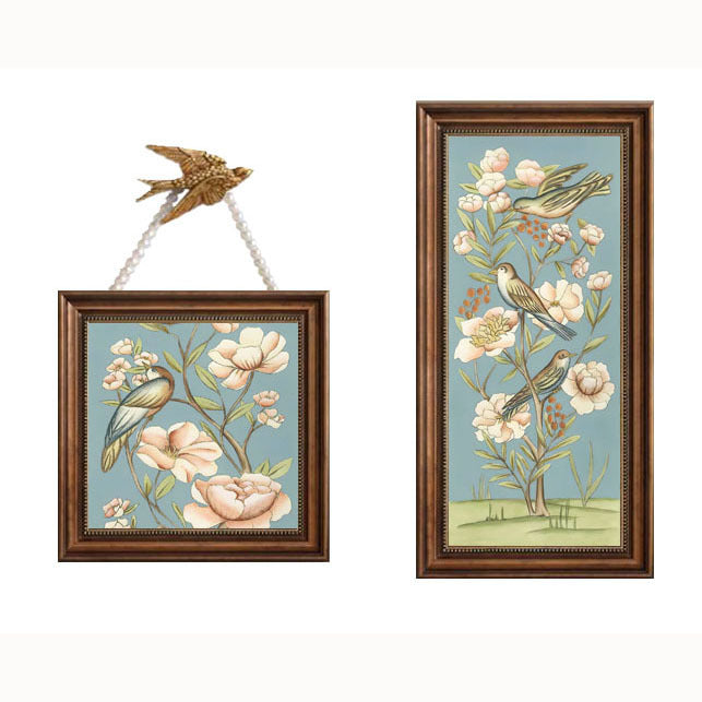 Vintage Bloemen Wanddecoratie Collectie