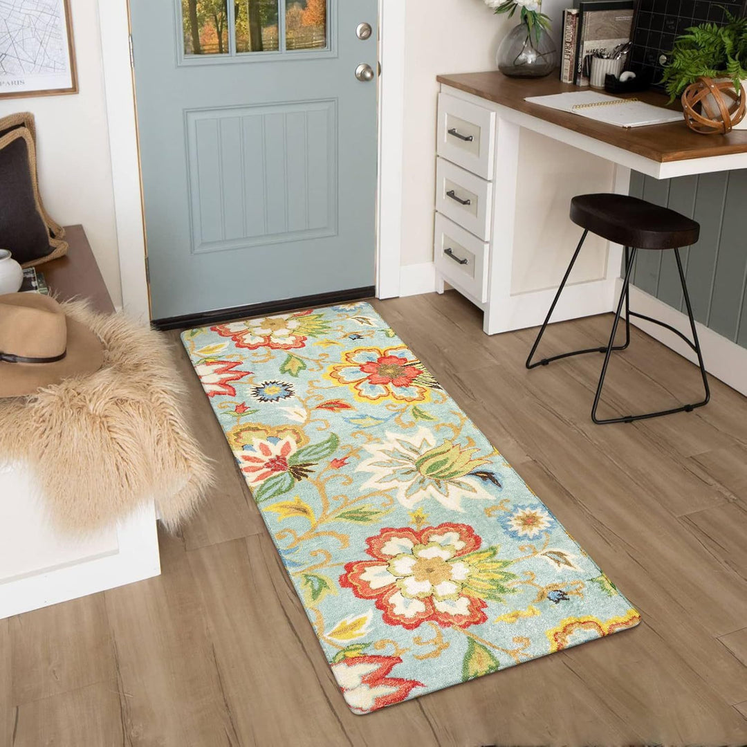 Bloemmotief Loper Tapijt