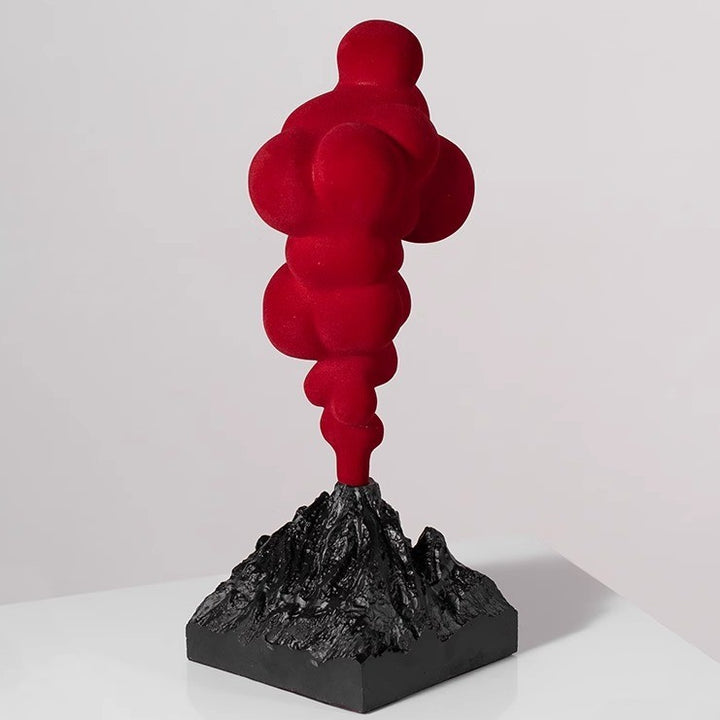 Vulkanische Uitbarsting Decoratieve Sculptuur