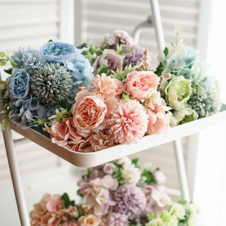 Elegante Kunstbloemen Boeket met Gemengde Bloemen
