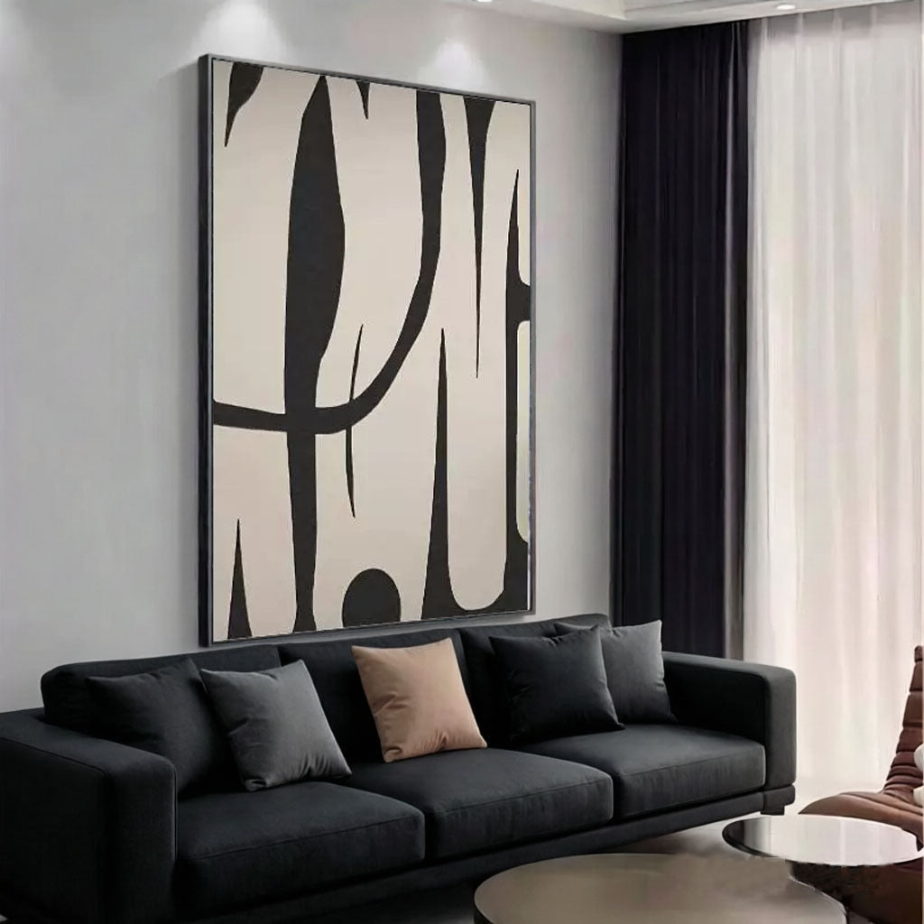 Abstract Geometrische Muurkunst Canvas